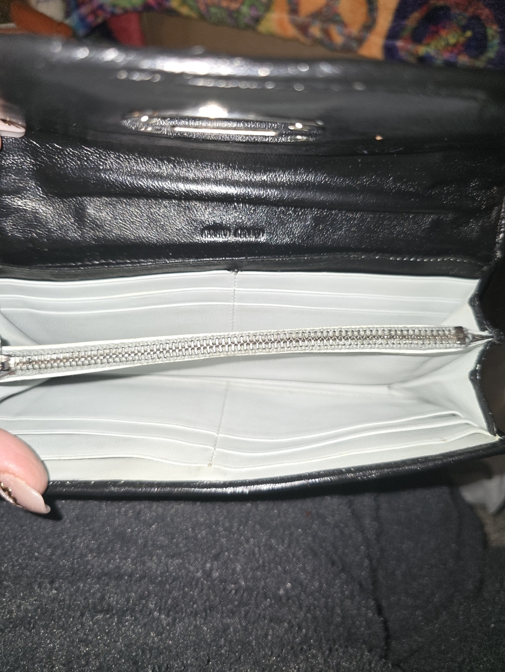 Miu Miu Vintage Leather Studded Wallet - Picture 8 of 8